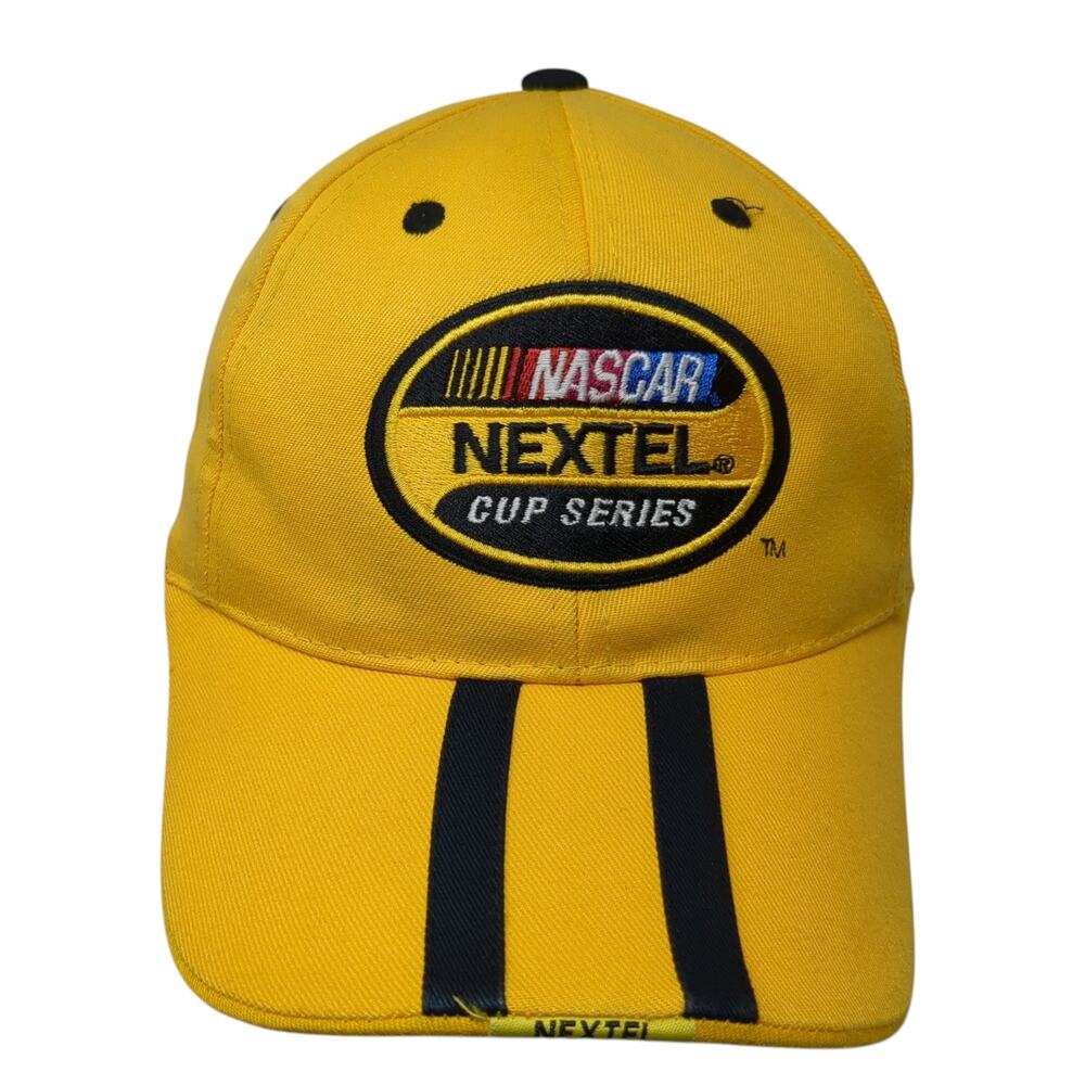 Nascar Nextel Cup Series 2005 Strapback Baseball Cap Yellow One Size Octagon